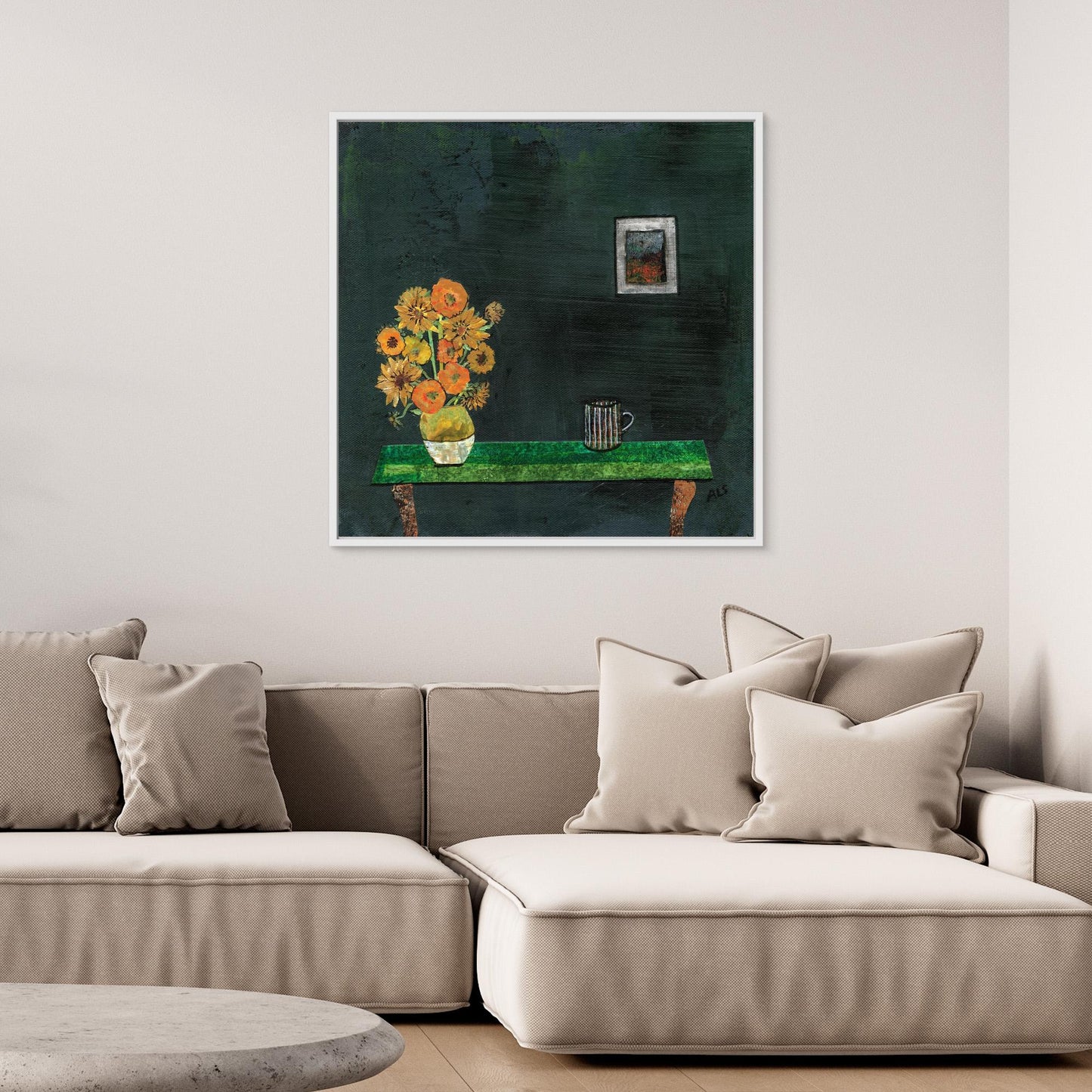 ‘Van Gogh’d’ Still Life - Canvas print