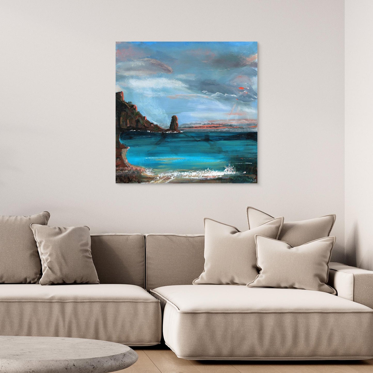 Over-Sea - Canvas Print