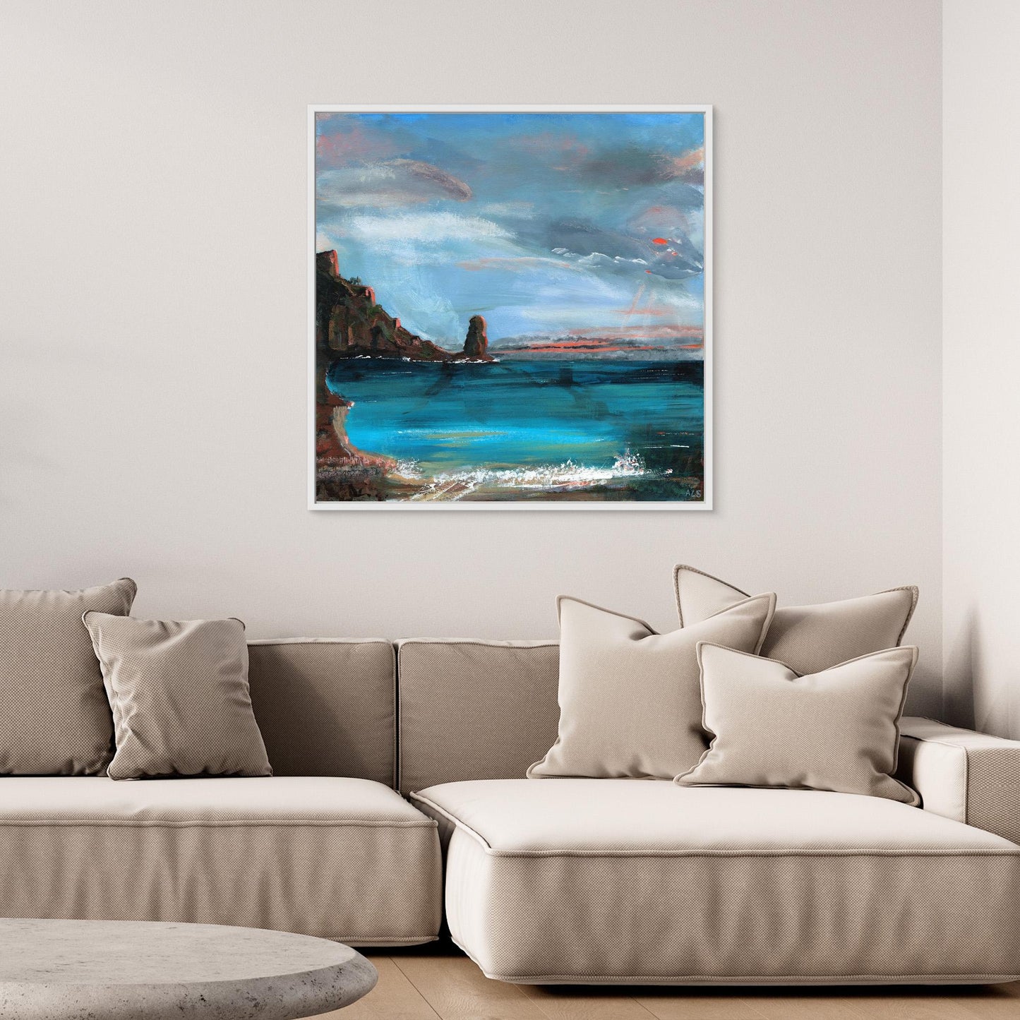 Over-Sea - Canvas Print
