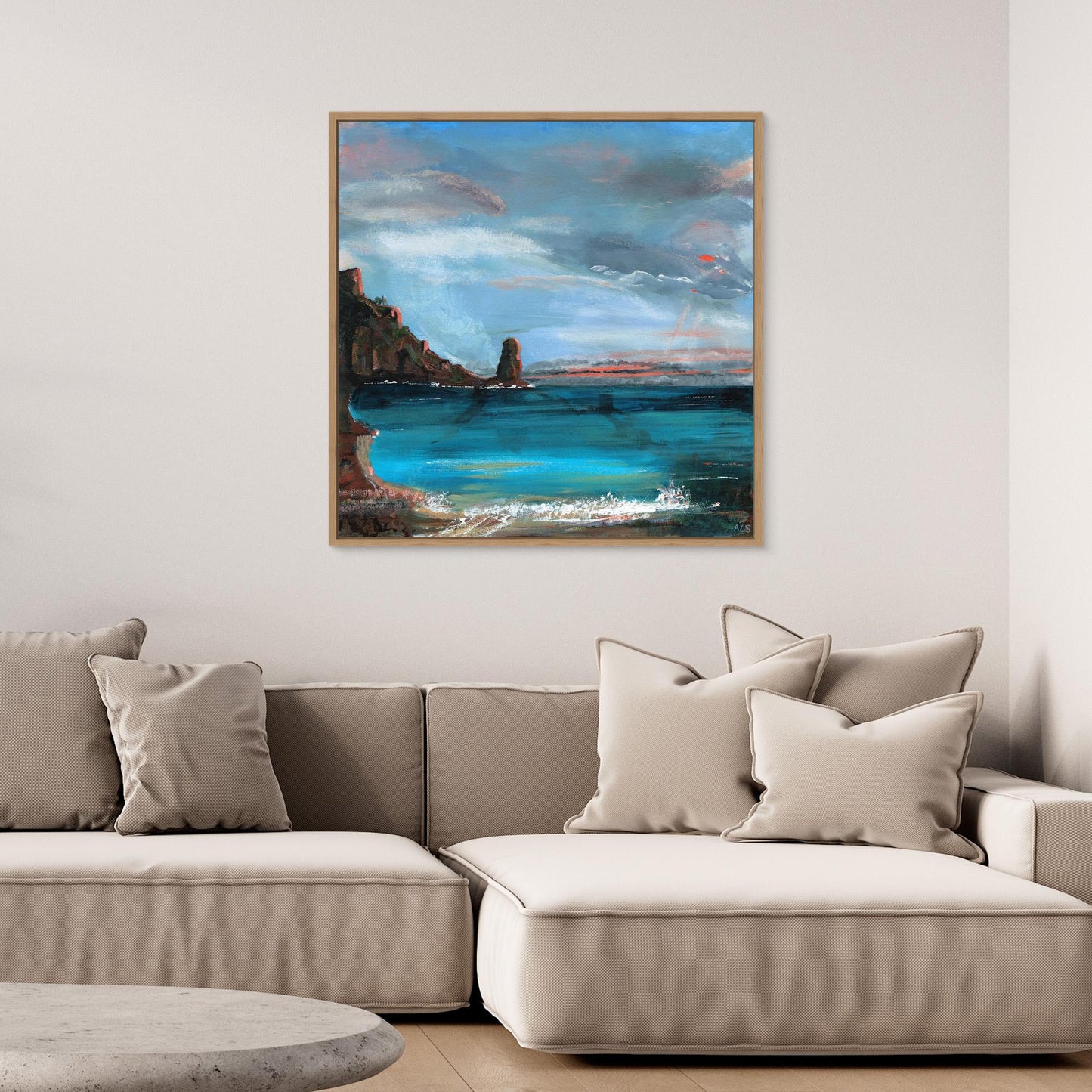 Over-Sea - Canvas Print