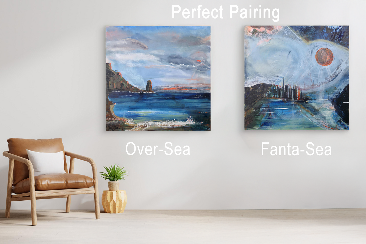 Over-Sea - Canvas print