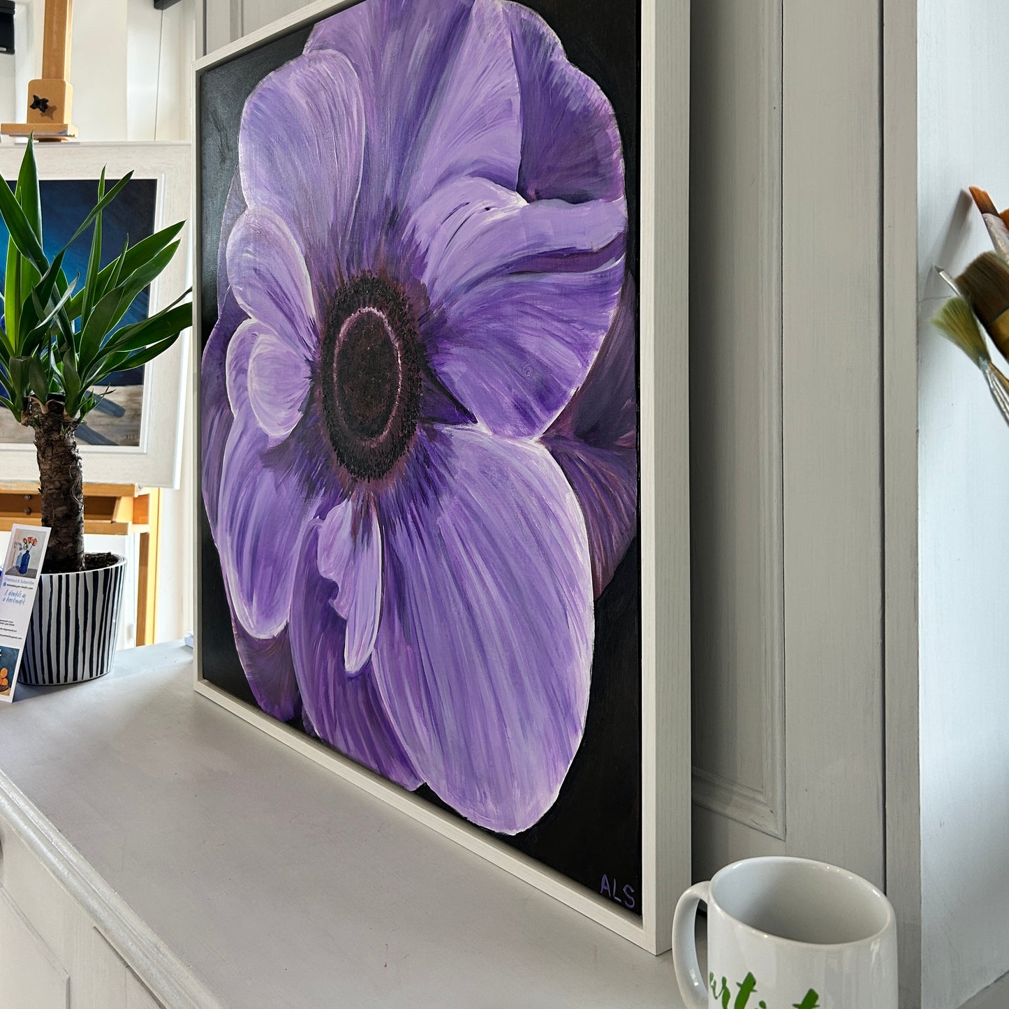 ‘Purple Anemone’ Floral