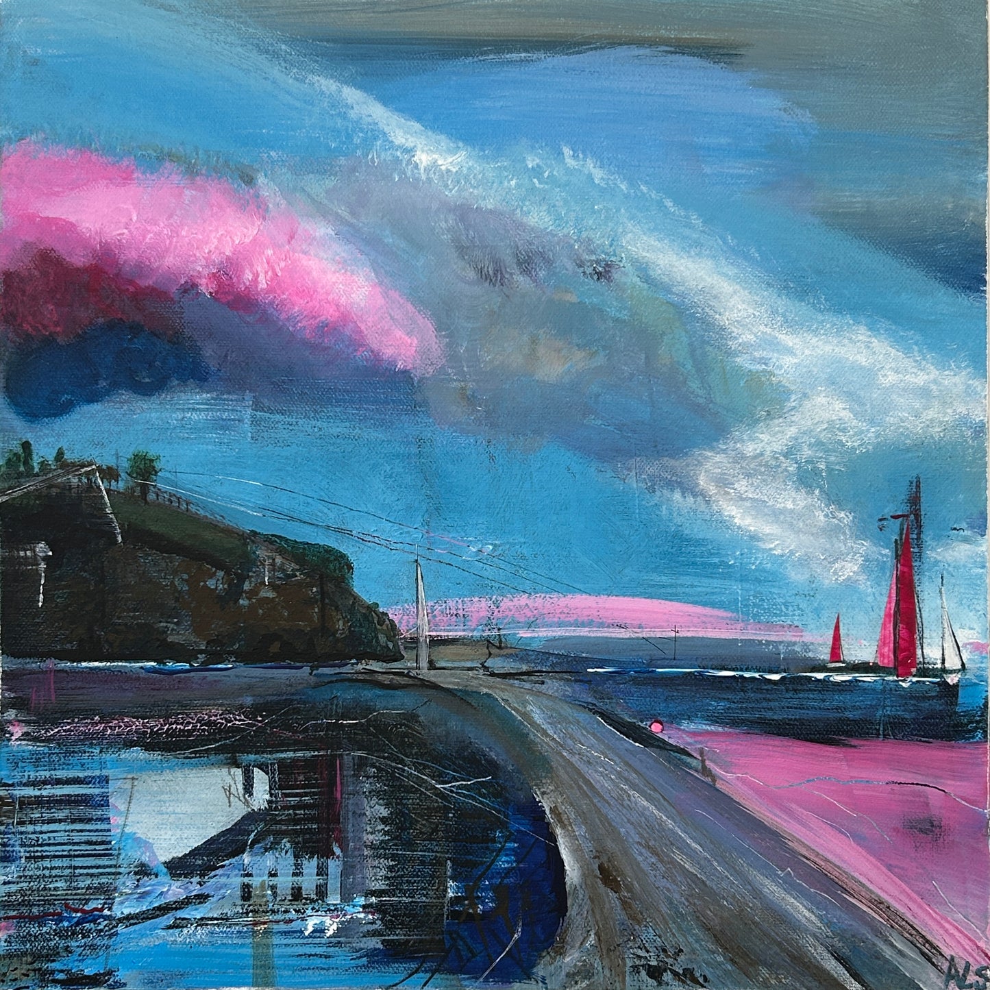 Sail Away in Reflection