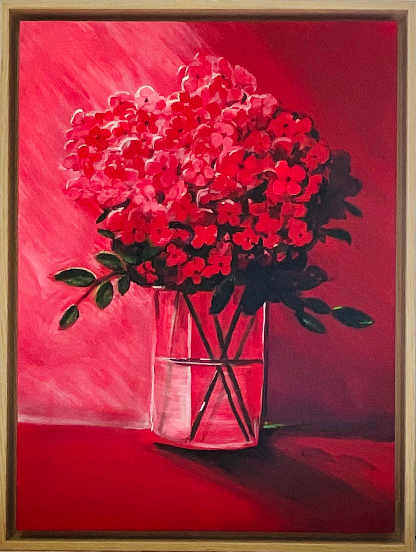 ‘Viva Magenta Flowers’ Still Life