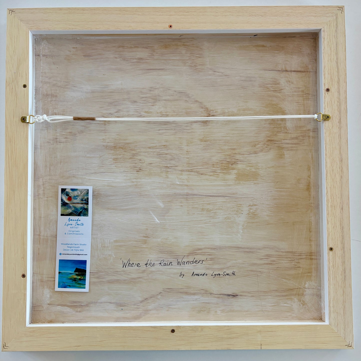 Where the Rain Wanders