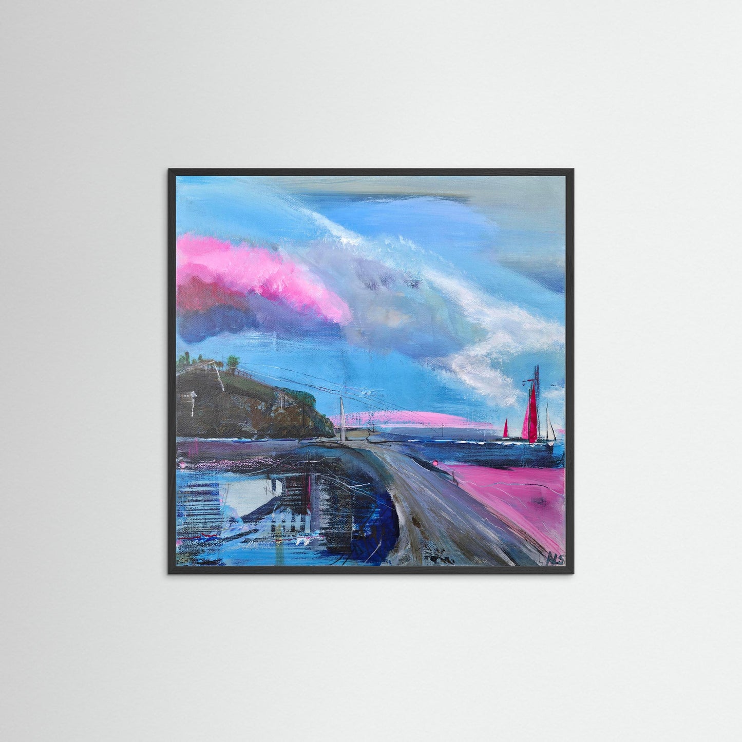 Sail Away in Reflection - Fine art print