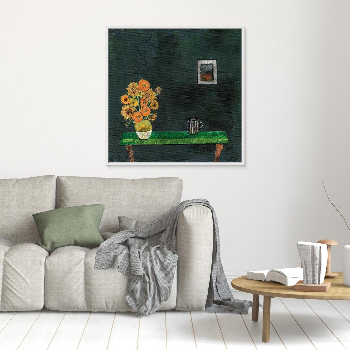 ‘Van Gogh’d’ Still Life - Canvas print