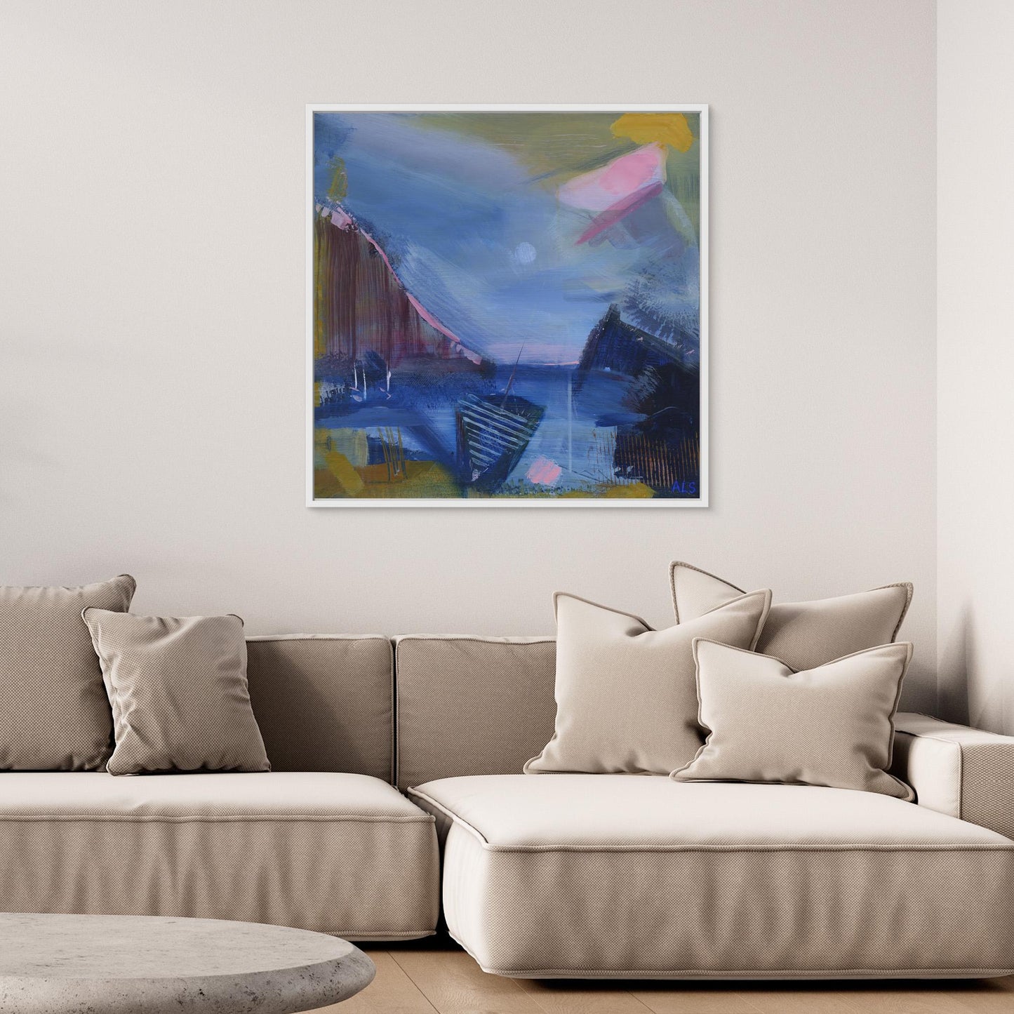 Utopia’s Shipwreck - Canvas print