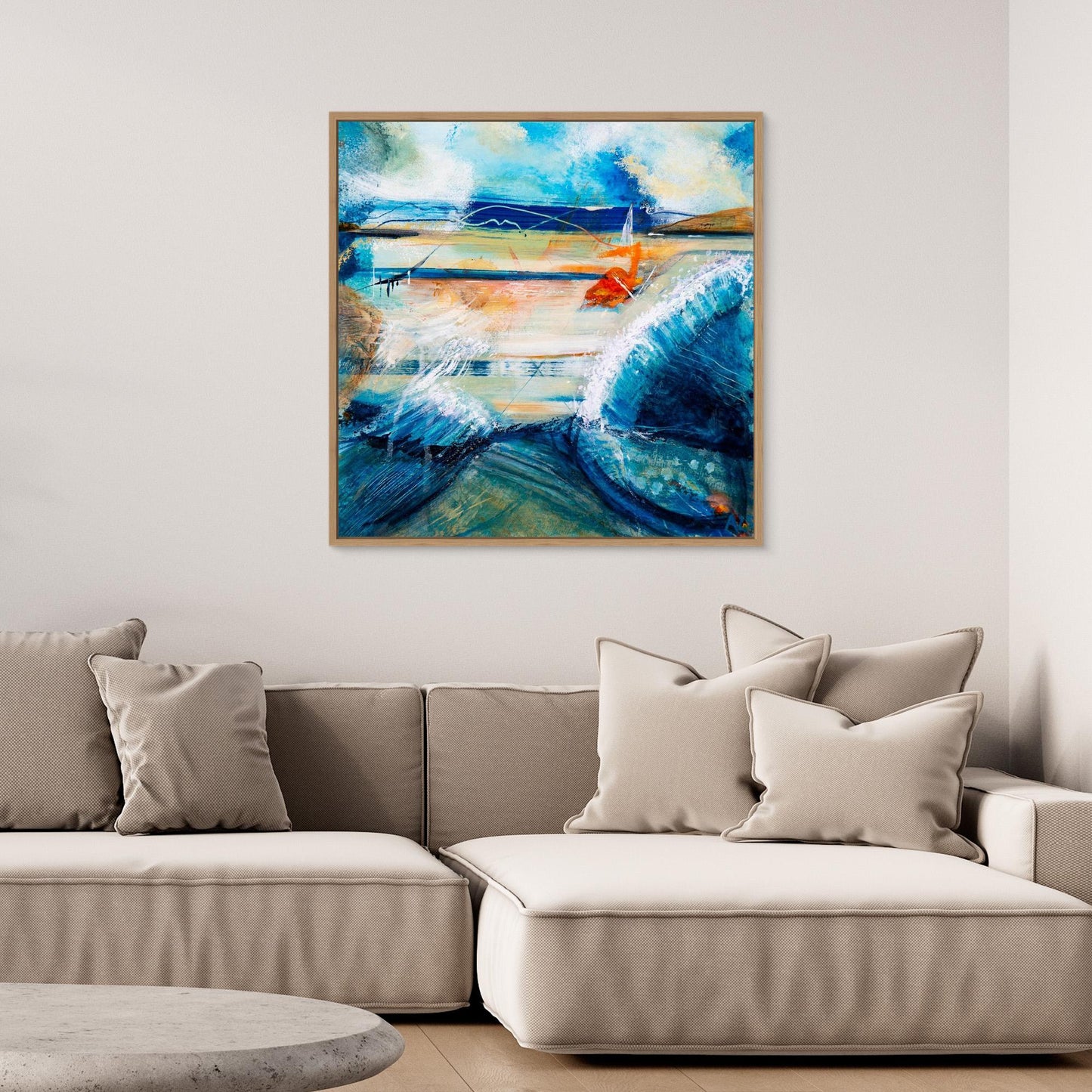 Coastal Flare - Canvas print