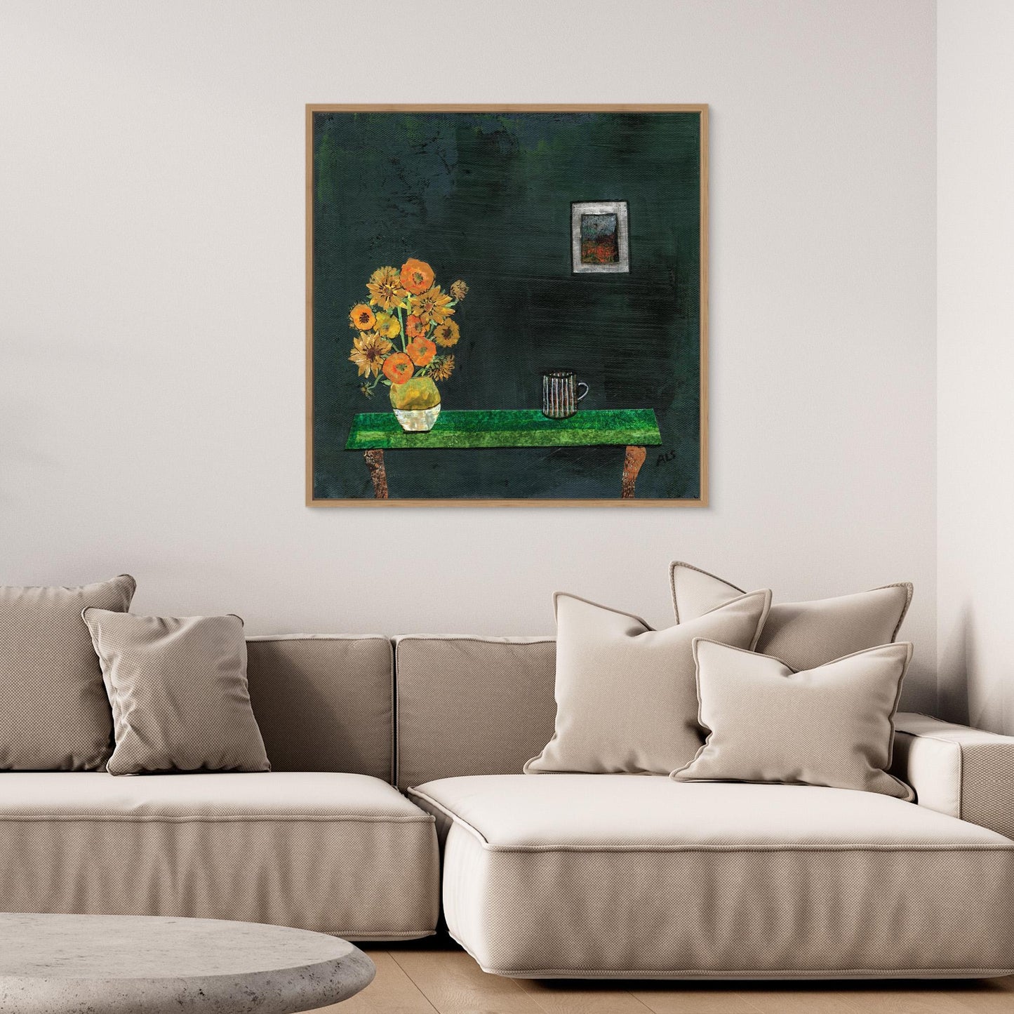 ‘Van Gogh’d’ Still Life - Canvas print