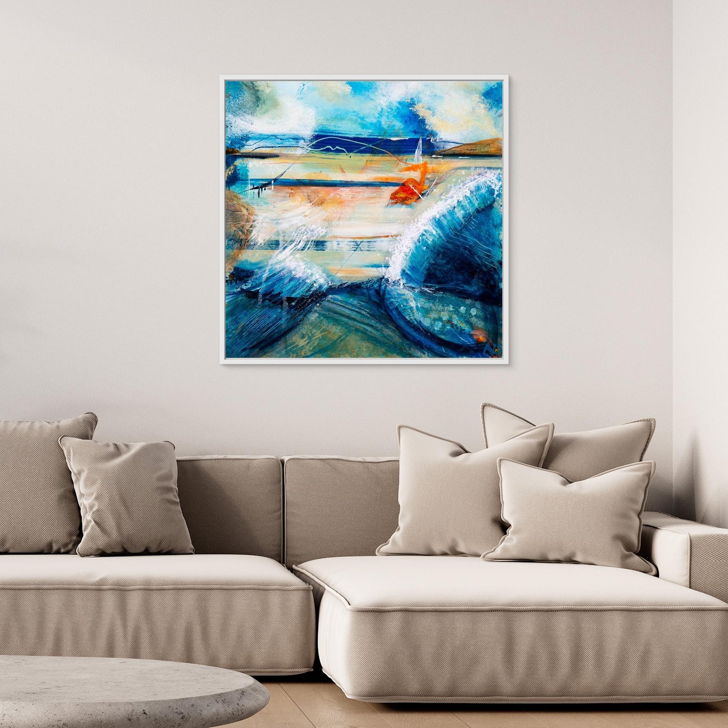 Coastal Flare - Canvas print