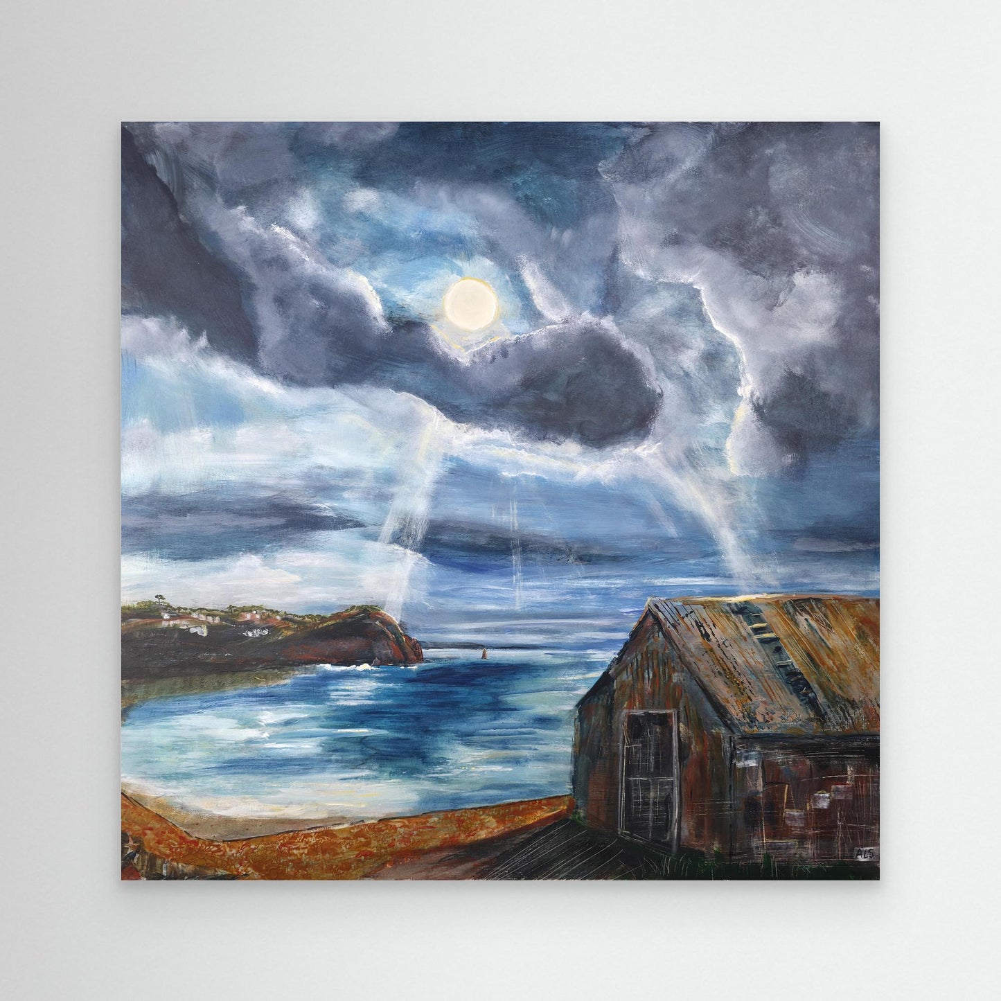 Under a Sky That Moves - Canvas print
