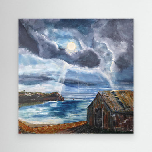 Under a Sky That Moves - Canvas print