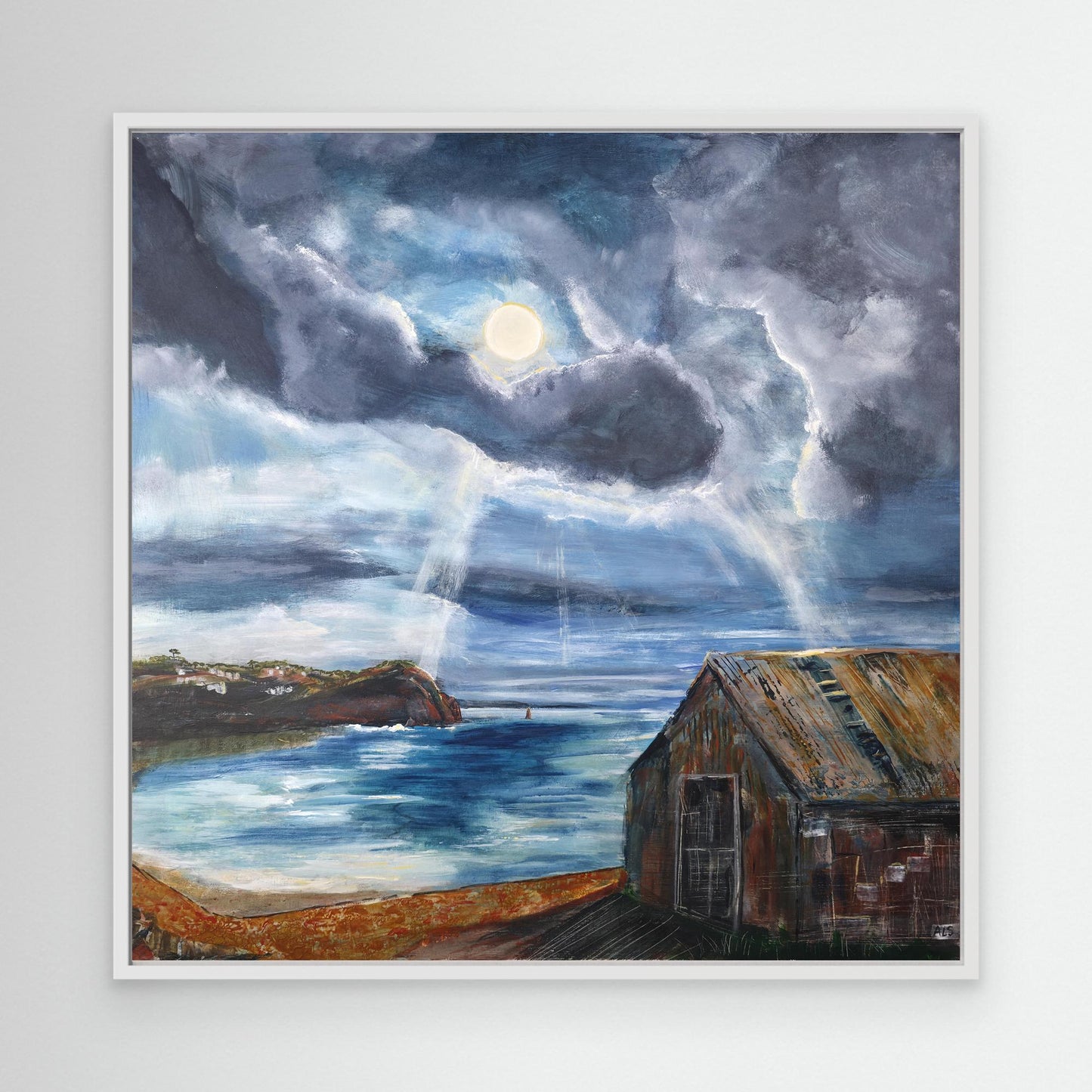 Under a Sky That Moves - Canvas print