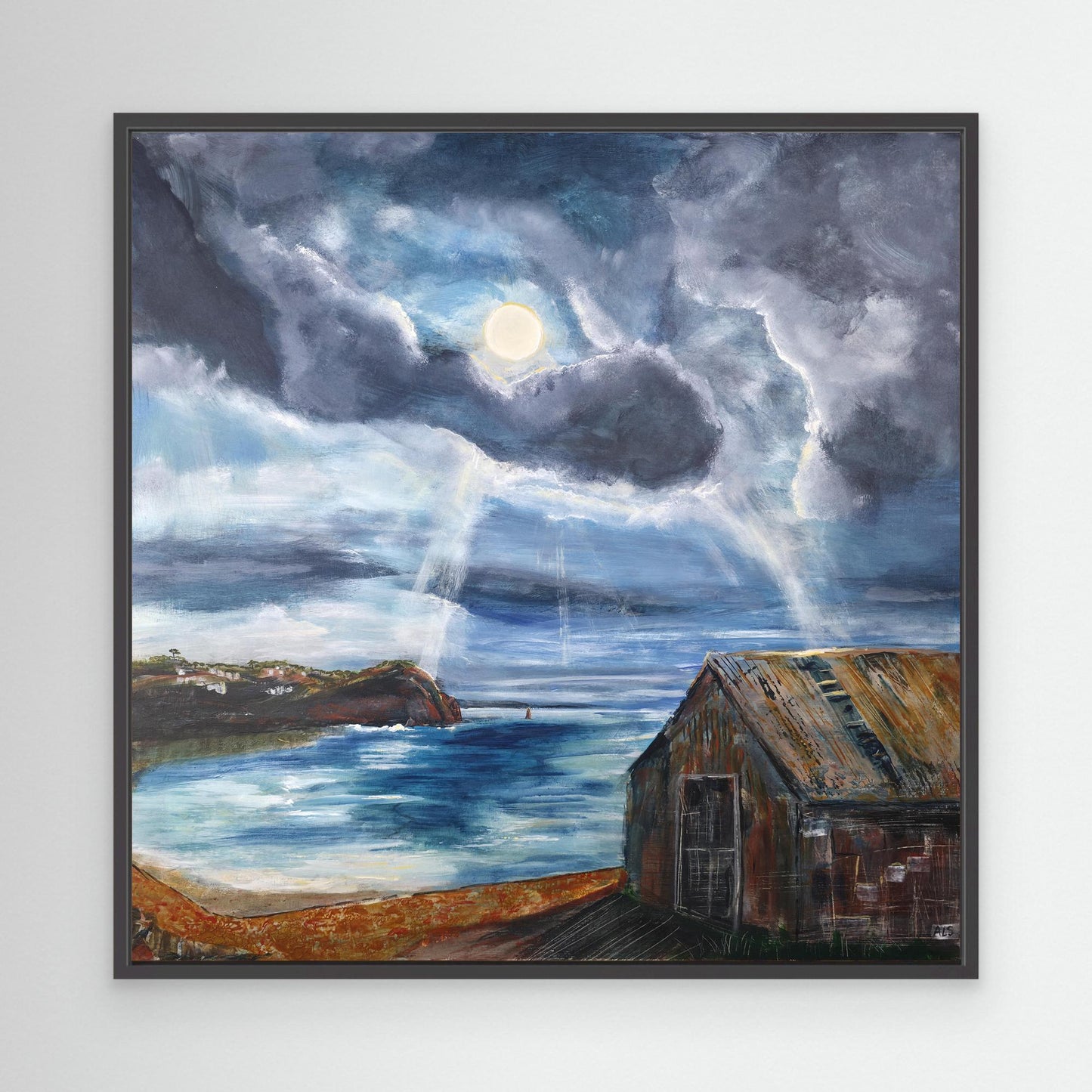 Under a Sky That Moves - Canvas print