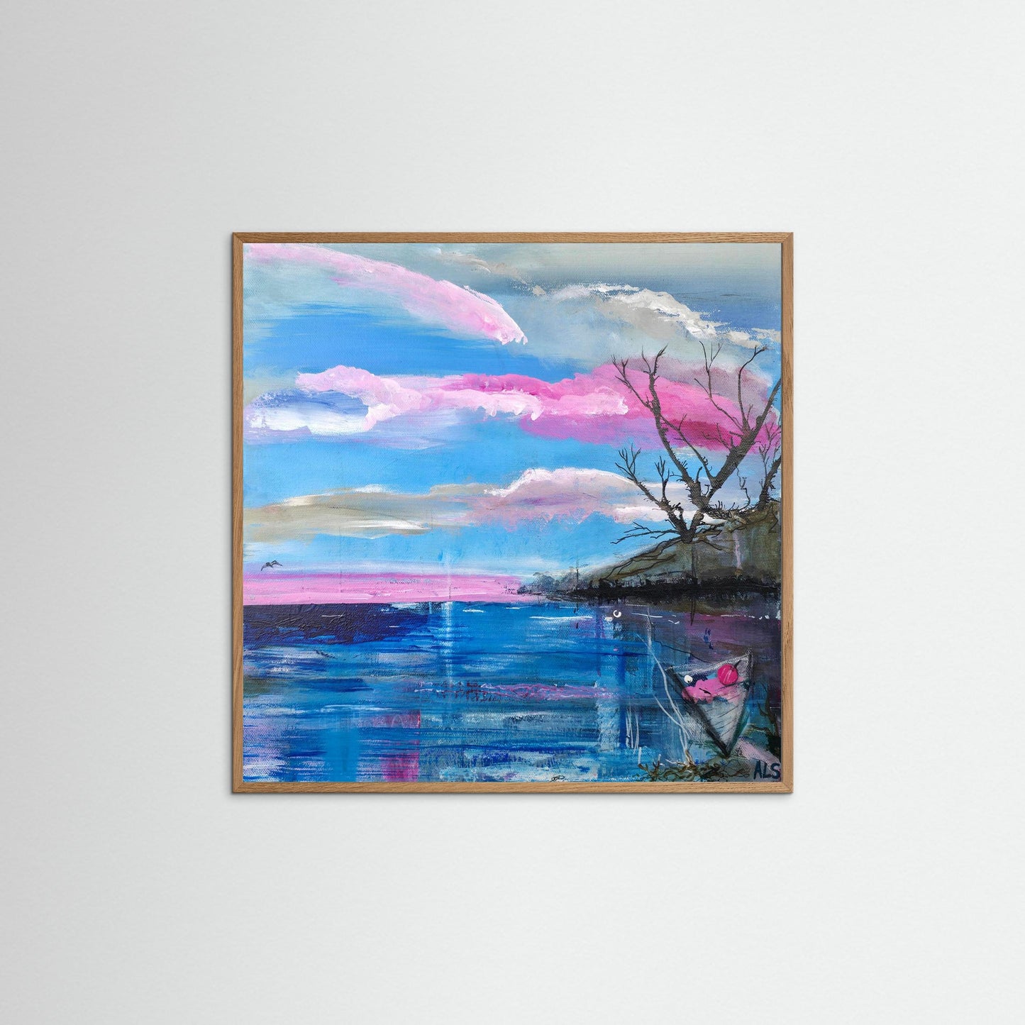 Cote Rose - Fine art paper print