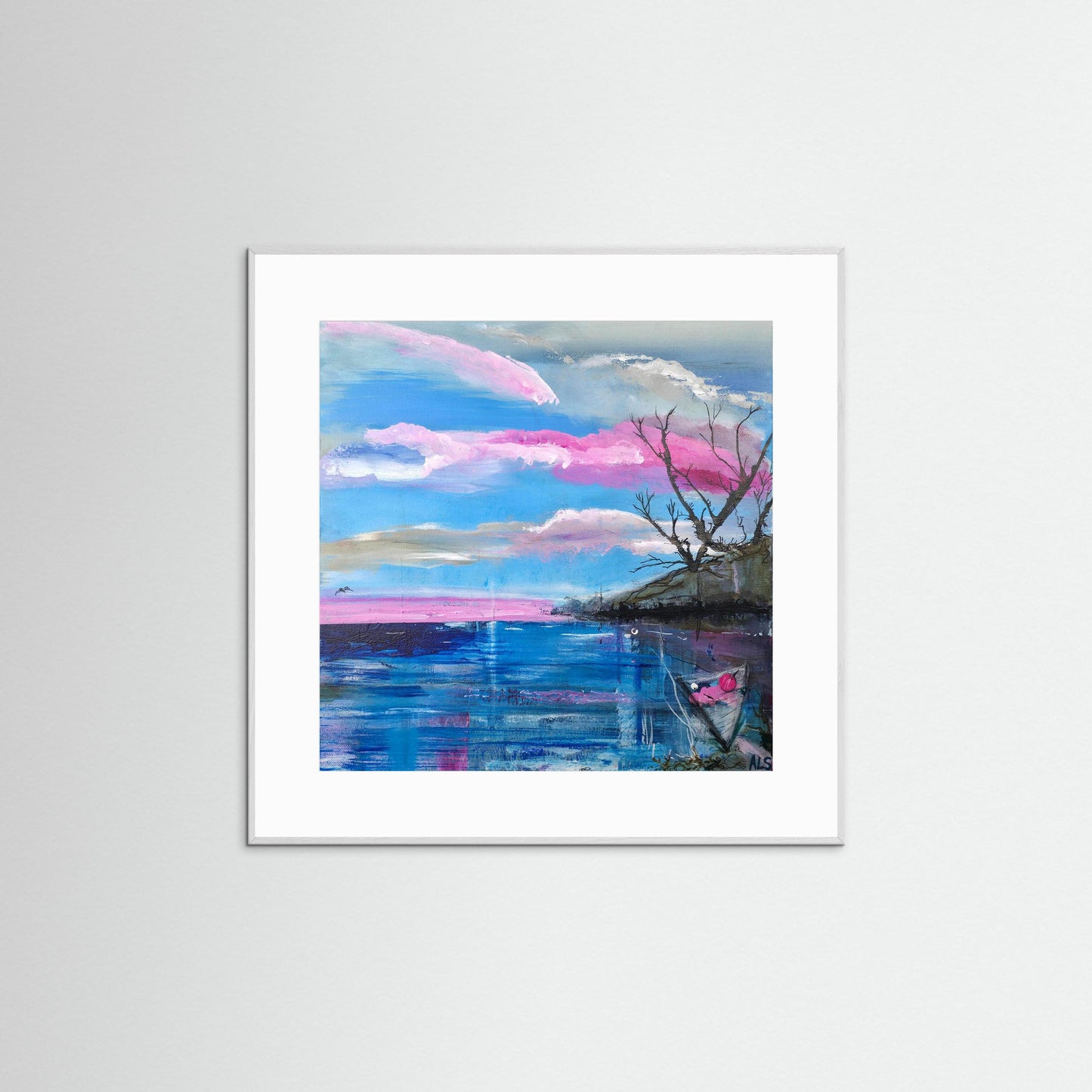 Cote Rose - Fine art paper print