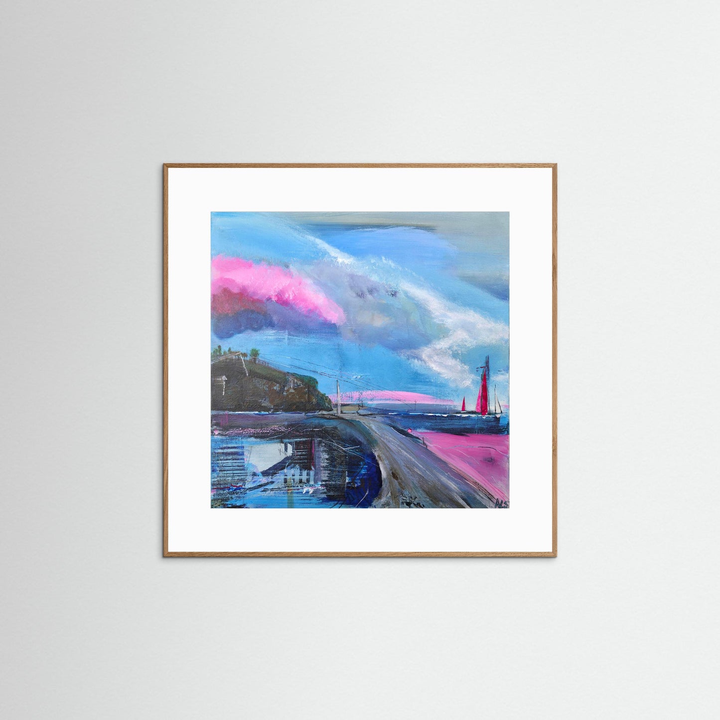 Sail Away in Reflection - Fine art print