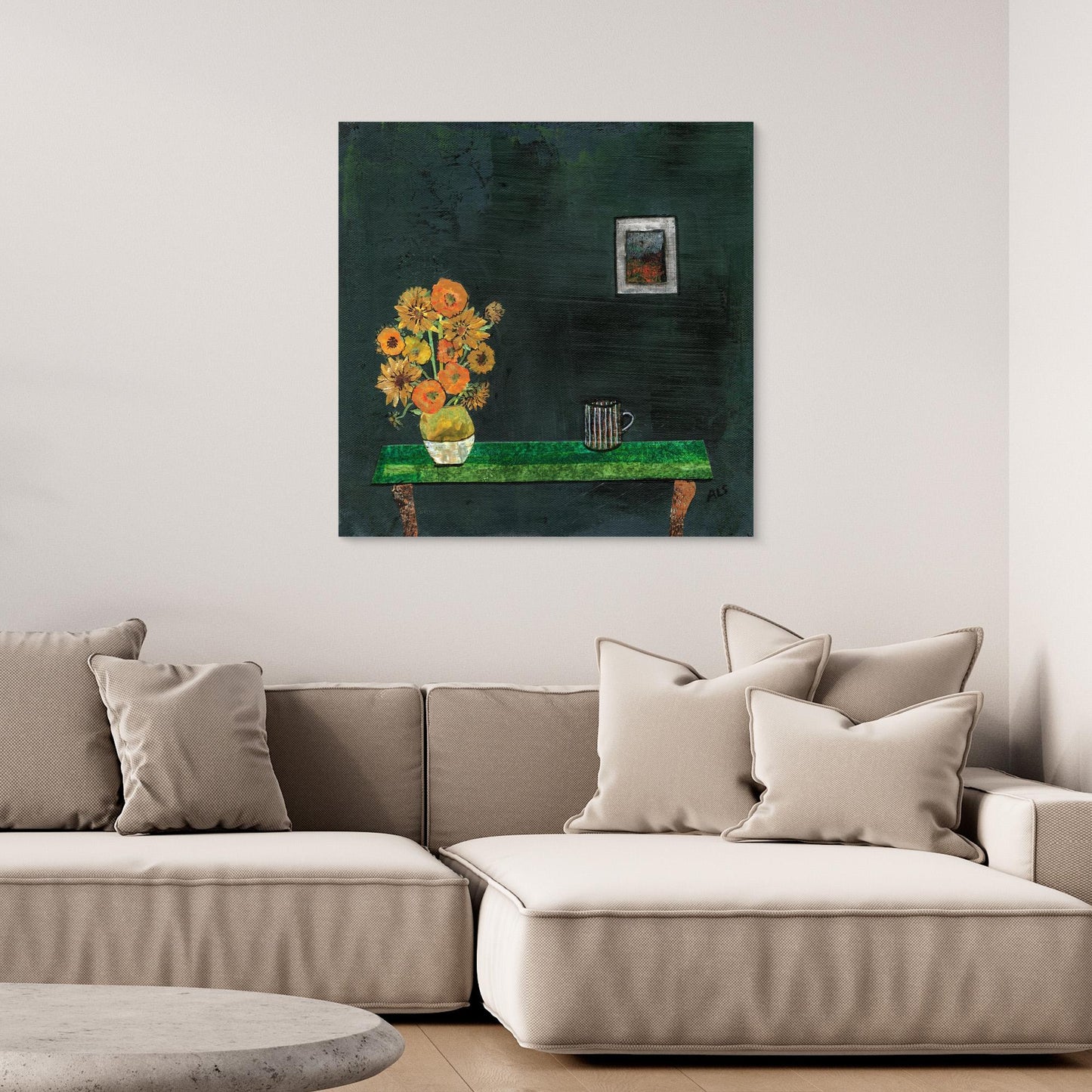 ‘Van Gogh’d’ Still Life - Canvas print