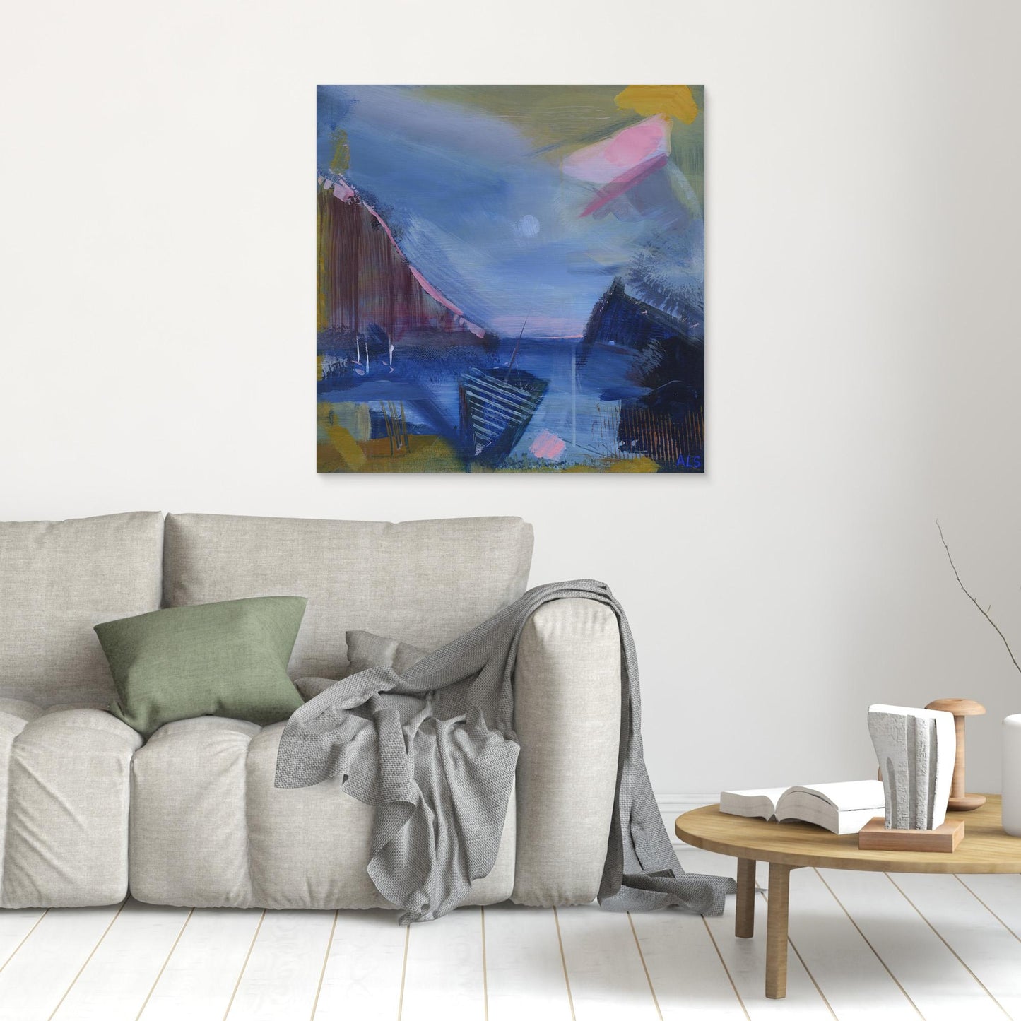 Utopia’s Shipwreck - Canvas print