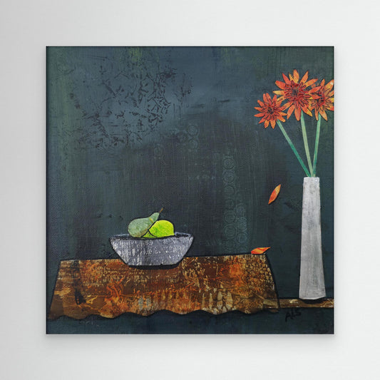 Falling Petals - Canvas print