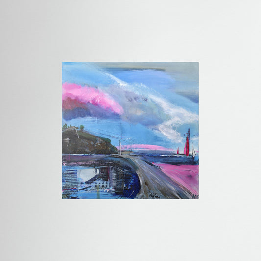 Sail Away in Reflection - Fine art print