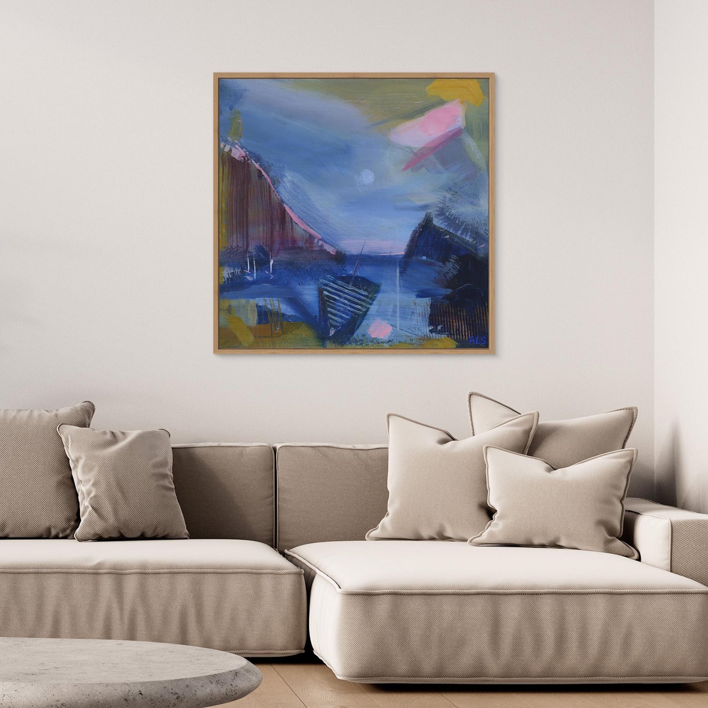 Utopia’s Shipwreck - Canvas print